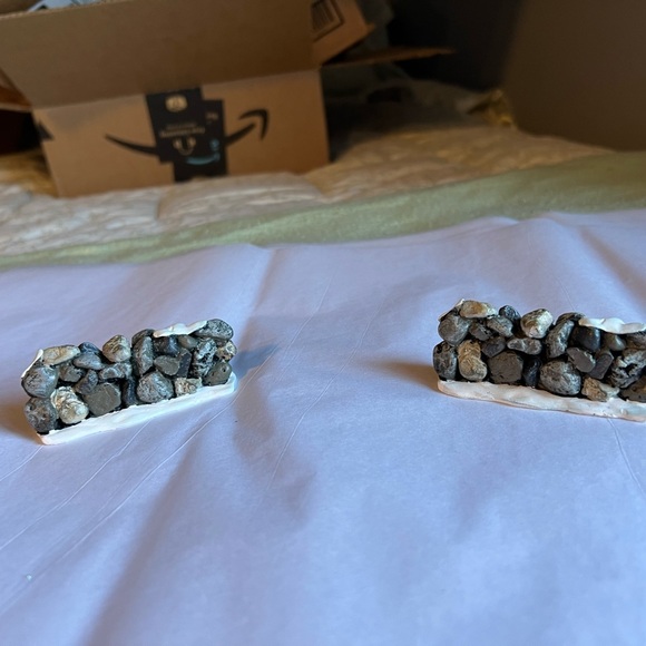 Set of 2 stone walls for holiday village - Picture 6 of 9